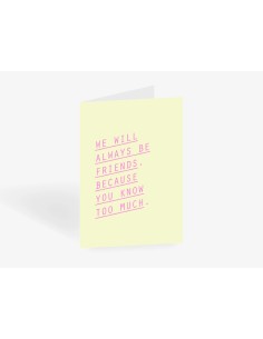Tarjeta "Friends"