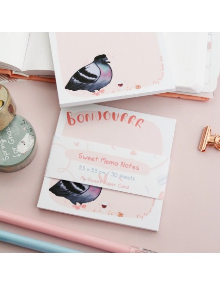 Bloc de notas "Paloma francesa"