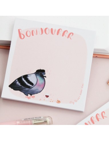 Bloc de notas "Paloma francesa"