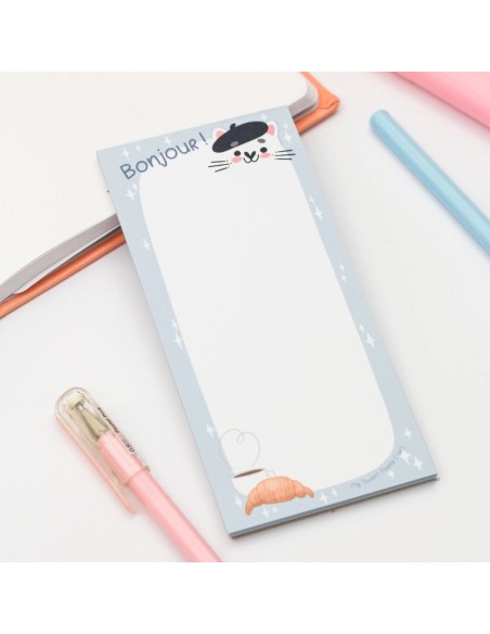 Bloc de notas "Gato francés"