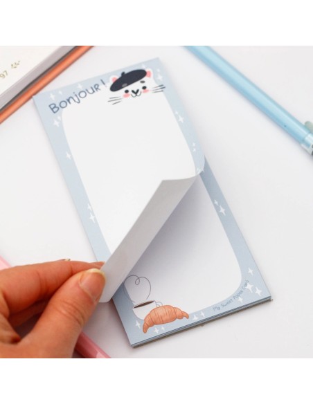 Bloc de notas "Gato francés"