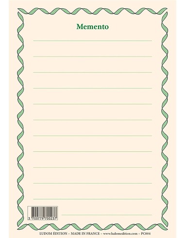 Cuaderno A6 "Petites notes"