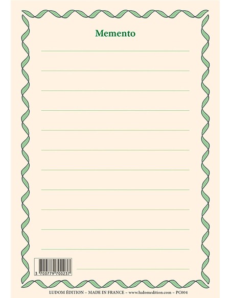 Cuaderno A6 "Petites notes"