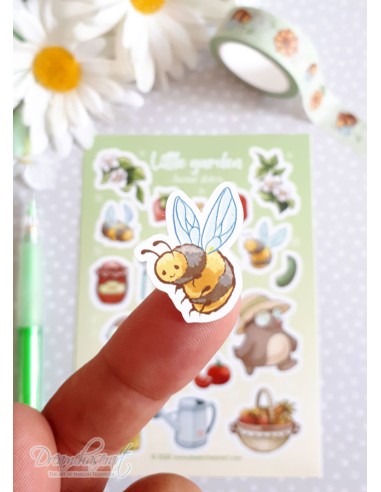 Hoja de pegatinas de vinilo "Topos"