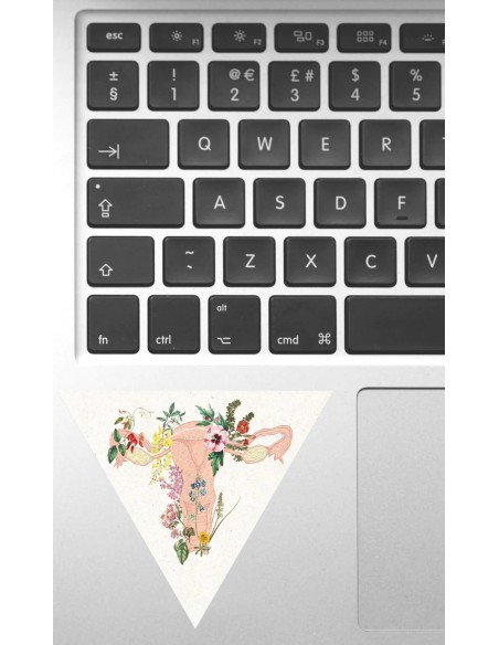 Pegatina de vinilo "Útero"