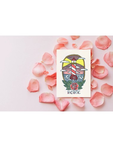 Postal "Tattoo marinero"