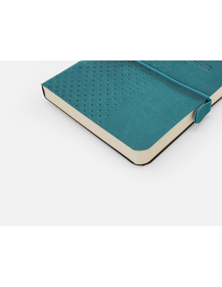 Cuaderno A5 de piel sintética