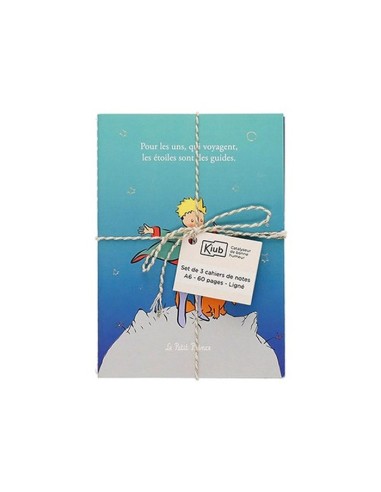 Set de 3 cuadernos A6 "El Principito"