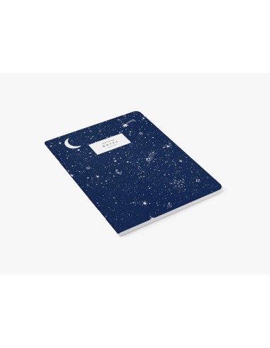 Cuaderno A5 "Luna y estrellas"