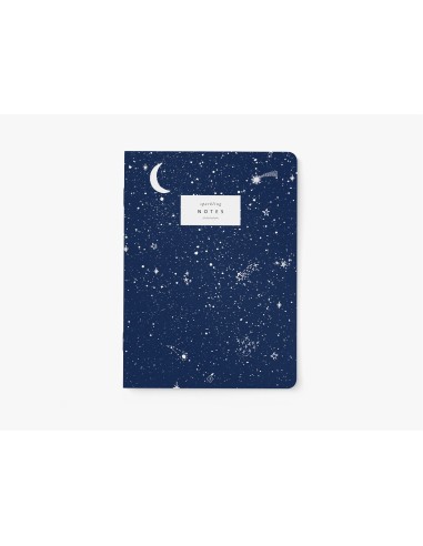 Cuaderno A5 "Luna y estrellas"