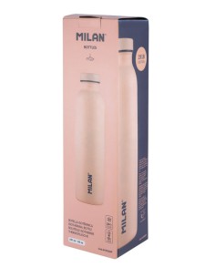 Botella de acero inoxidable rosa 2