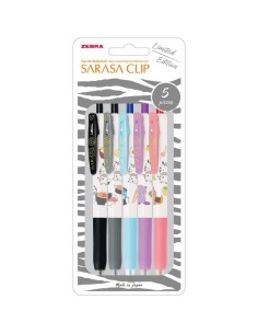 Set de 5 bolígrafos "Kawaii"