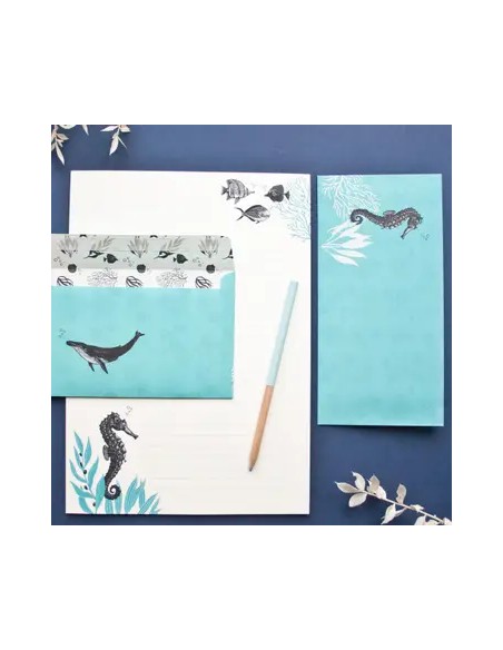 Set de escritura "Marino"