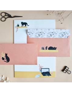 Set de escritura "Gatos"