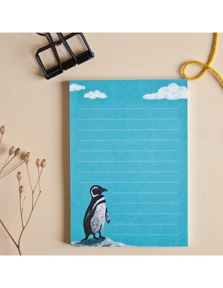 Bloc de notas A7 "Pingüino"