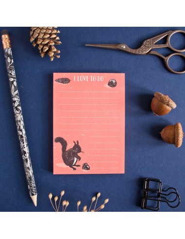 Bloc de notas A7 "Ardilla"