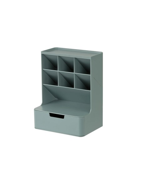 Organizador de escritorio con cajón