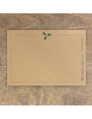 Postal con sobre "Bird love"