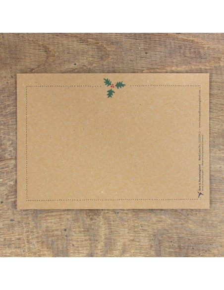 Postal con sobre "Bird love"