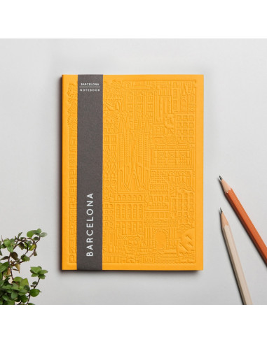 Cuaderno con relieve "Barcelona"