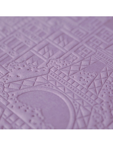Cuaderno con relieve "París"