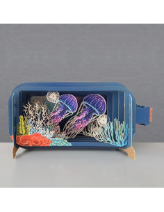 Tarjeta 3D "Medusas"